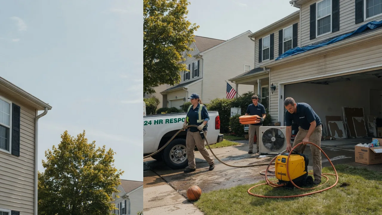 Emergency Water Damage Restoration in Lebanon, WI near me